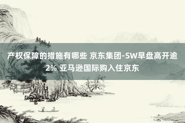 产权保障的措施有哪些 京东集团-SW早盘高开逾2% 亚马逊国际购入住京东